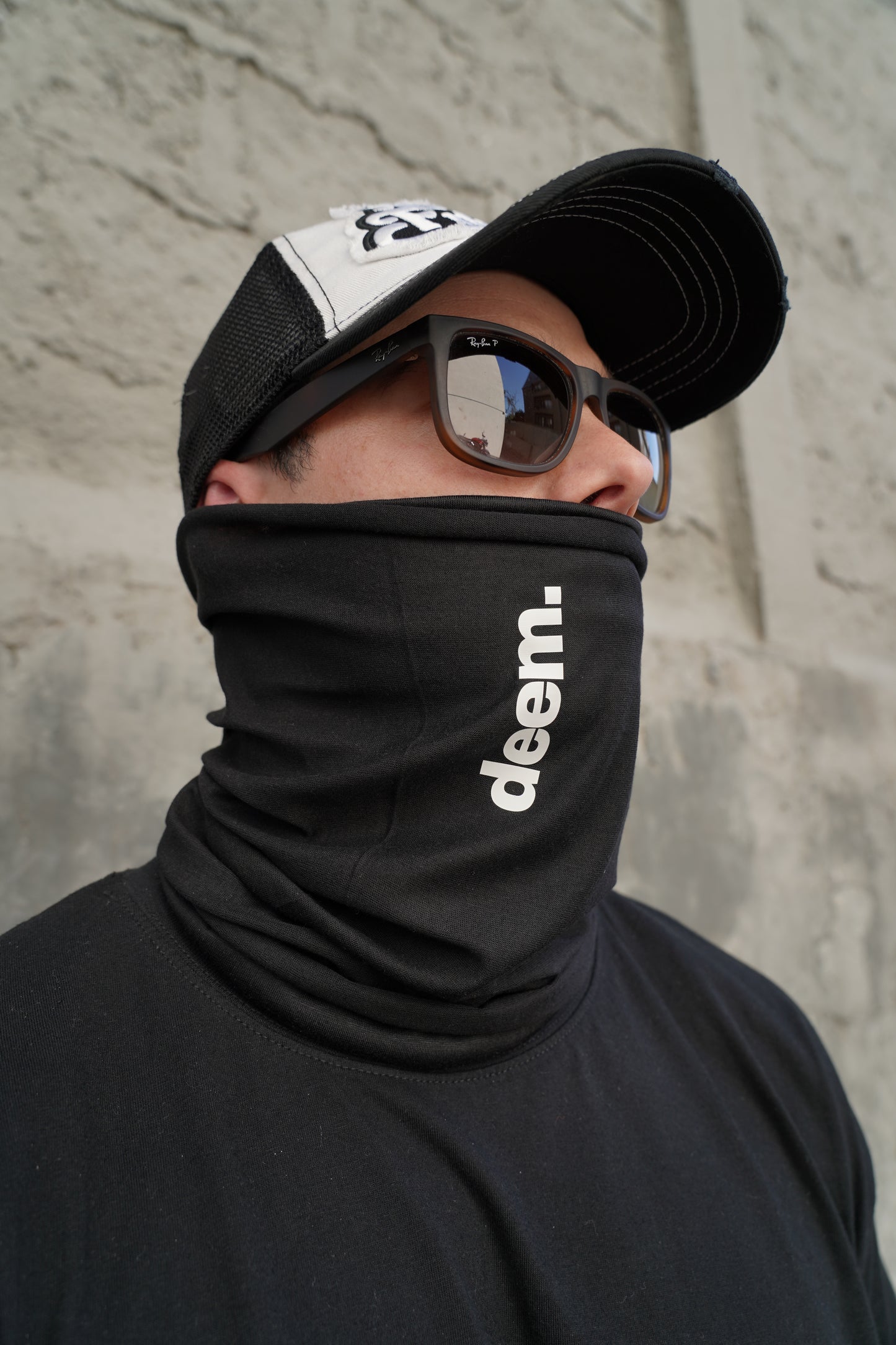 Bandana Deem Noir (Negra con Deem Blanco)