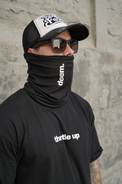 Bandana Deem Noir (Negra con Deem Blanco)