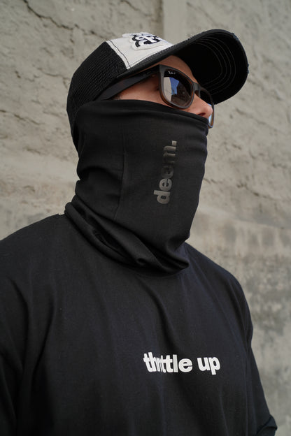 Bandana Deem Midnight (Negra con Deem Negro)