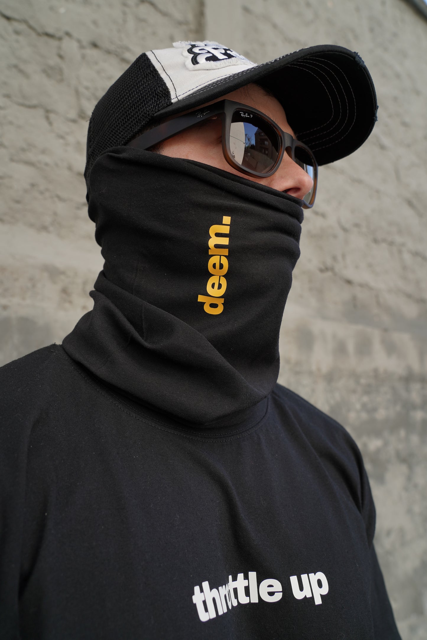 Bandana Deem Yellowflash (Negra con Deem Amarillo)