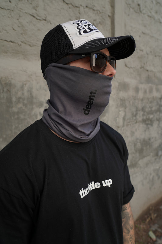 Bandana Deem Grey (Gris con Deem Negro)